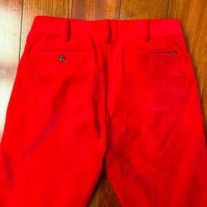 Vintage Christmas Ralph Lauren Red Corduroy chino style pants sz32/30